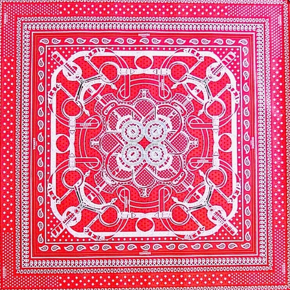 Hermès Emblematic Wrapping Paper or Frame As Art– Rare 2018 Authentic (1 Sheet)